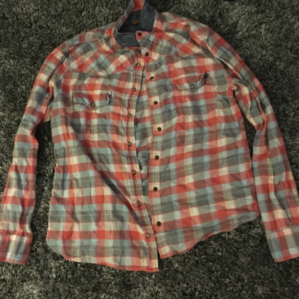 Orange flannel